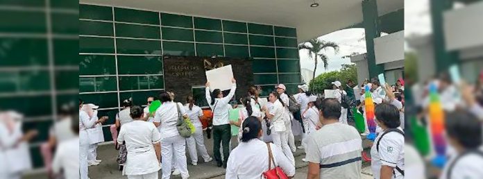 Pie de Foto.- Enfermeras del IMSS-Bienestar ya han exigido justicia laboral / Alejandro Gómez / Diario del Sur Pie de Foto.- Enfermeras del IMSS-Bienestar ya han exigido justicia laboral / Alejandro Gómez / Diario del Sur