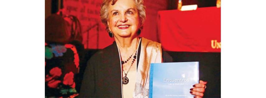 María del Pilar Galindo y López Portillo destacó que su libro es un compendio de conferencias presentadas en congresos. Foto: Elizabeth Velázquez María del Pilar Galindo y López Portillo destacó que su libro es un compendio de conferencias presentadas en congresos. Foto: Elizabeth Velázquez