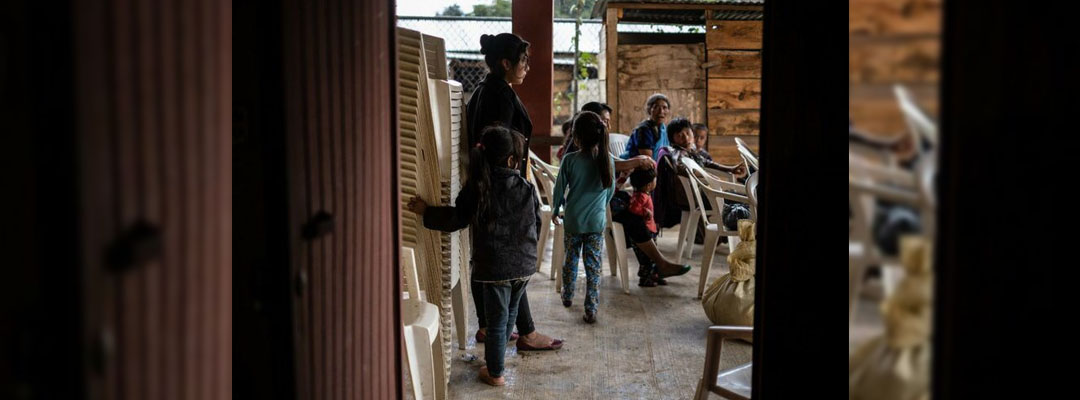 Pie de Foto.- La organización Redias Chiapas pide al Estado mexicano a generar estrategias de atención integral de niñas, niños y adolescentes víctimas de violencia y desplazamiento forzado. Foto Cuartoscuro / Archivo