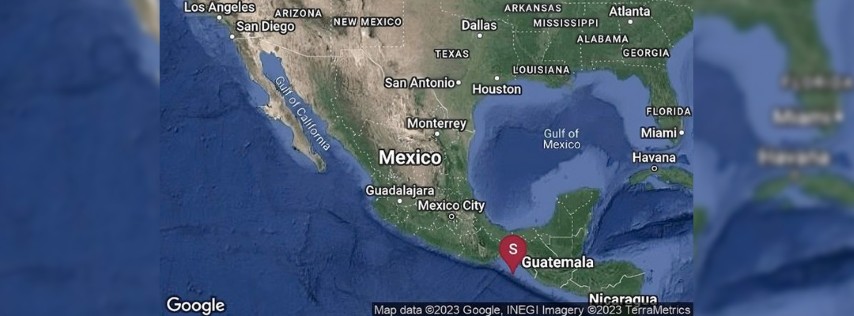 Pie de Foto.- El Servicio Sismológico Nacional detalló que el movimiento telúrico de magnitud 6.5 ocurrió a las 3:29 horas el 14 de julio de 2023. tomada del Twitter @SismologicoMX