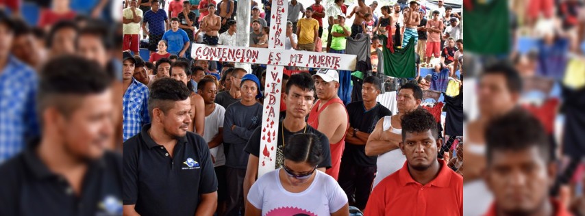 Pie de Foto.- Los extranjeros son originarios de Guatemala, Honduras, El Salvador, Nicaragua, Venezuela, Cuba y otras nacionalidades. La imagen, en Huixtla, el 2 de noviembre de 2023. Foto AP