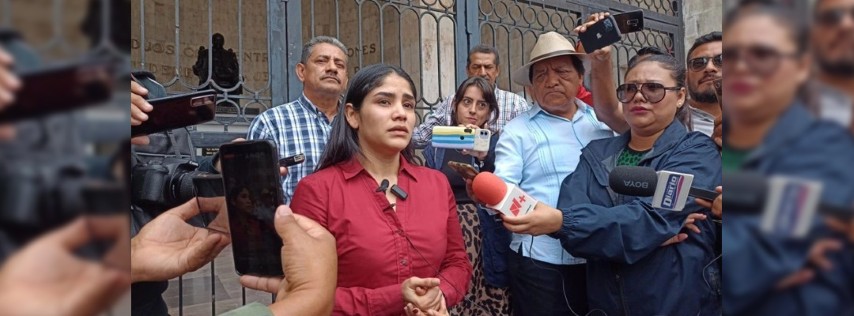Pie de Foto.- Familiares de Jesús Esteban Mazariegos Moreno exigieron a las autoridades que lo busquen y localicen con vida. Foto La Jornad