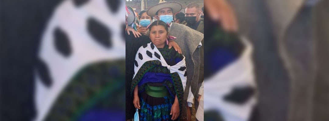 Pie de Foto.- Maruca Méndez Méndez, presidenta municipal de Mitontic, Chiapas. Foto Tomada de https://www.facebook.com/p/H-Ayuntamiento-de-Mitontic-Chiapas-2021-2024-10007675165945