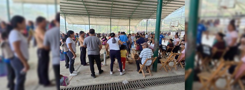 Pie de Foto.- Pobladores se niegan a regresar a sus hogares hasta que existan las condiciones necesarias para garantizar su seguridad. Foto Cuartoscuro