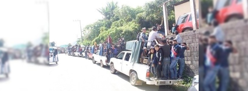 Pie de Foto.- Últimamente, 'Los Herrera' extendieron su accionar hacia comunidades de Chenalhó, colindantes con Pantelhó, como la 'Fracción Tzanembolom'. Foto La Jornada/ Archivo