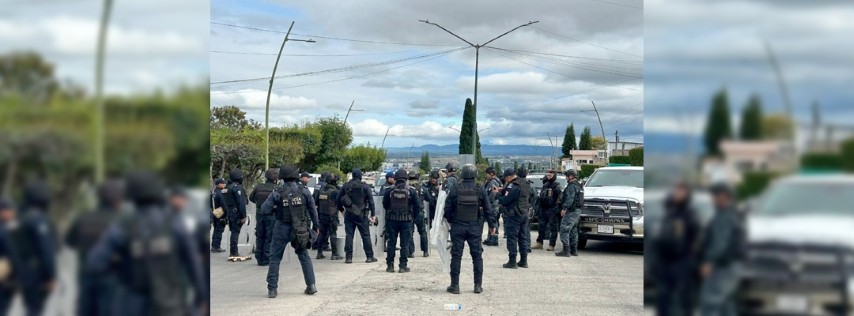 Pie de Foto.- El gobernador Ramírez Aguilar, dio a conocer que el presupuesto para seguridad será incrementado en más de mil millones de pesos para subir 40% el salario de los policías. Foto @ramirezlalo_