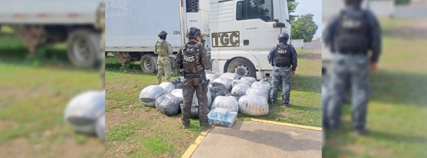 Pie de Fito.- En el operativo participaron además la Fuerza de Reacción Inmediata Pakal, la Secretaría de Seguridad Federal y la Secretaría de Marina. Foto: cortesía SSP-