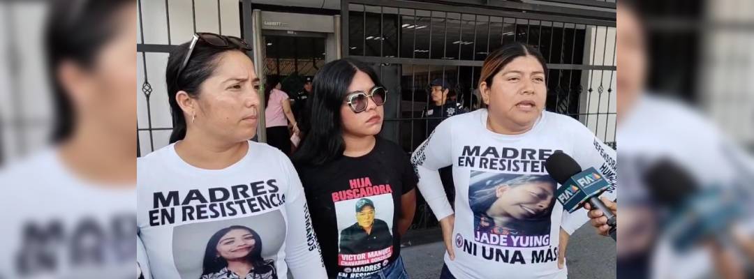 Pie de Foto.- .Integrantes del colectivo Madres en Resistencia, denunciaron que dos años después del hallazgo de restos humanos, la Fiscalía de Chiapas identificó a uno de los desaparecidos. Foto Difundida en redes sociales