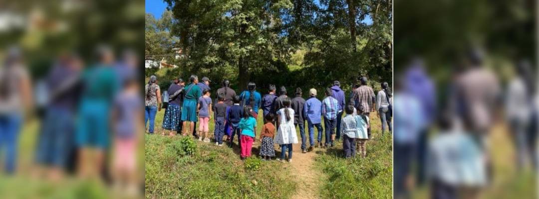 Pie de Foto.- Colectivos defensores de derechos humanos en Chiapas, convocaron a las jornadas por la liberación de personas presas injustamente. Foto @CdhFrayba