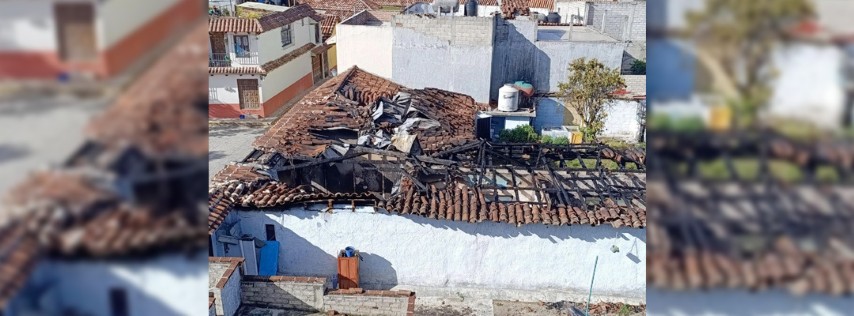 Pie de Foto.- El director del Instituto de Bomberos de Chapas, Marco Antonio Sánchez Guerrero, dijo que a las 8:33 de la noche del lunes recibieron el reporte de un incendio de casa habitación. Foto: Elio Henríquez