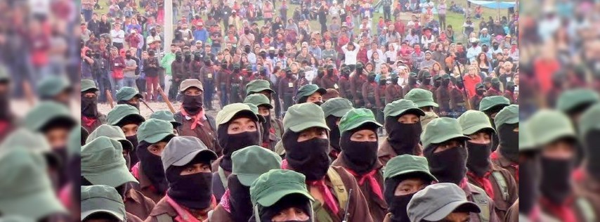 Pie de Foto.- México ha puesto un dispositivo criminal contra la migración que proviene de Centroamérica” y de otros países, afirmó el Capitán Marcos, del Ejército Zapatista de Liberación Nacional (EZLN). Foto 'La Jornada' / Archivo