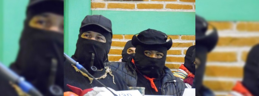 Pie de Foto.- Marcos difundió un nuevo comunicado con imágenes de preparativos para el Encuentro de Resistencias y Rebeldías Algunas Partes del Todo, que se llevará a cabo en agosto. @radiopozol