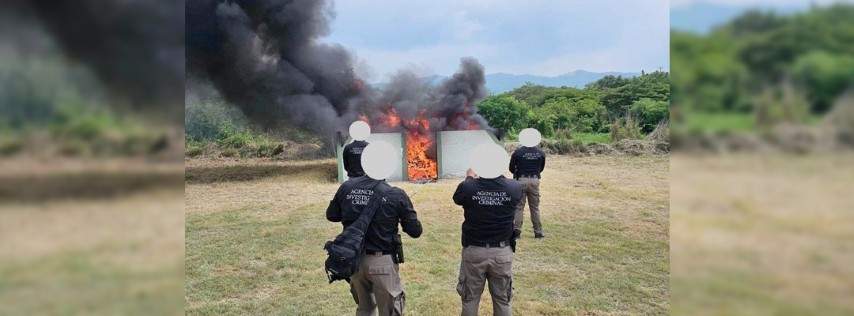 Pie de Foto.- La droga fue asegurada durante diversos operativos en la entidad. Foto FGR Chiapas