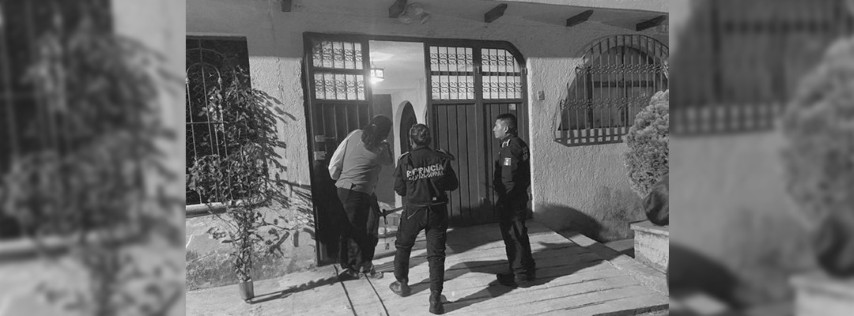 Pie de Foto.- Organizaciones denunciaron que este es el segundo allanamiento en menos de diez meses en contra de un integrante del organismo. Foto tomada de redes sociales