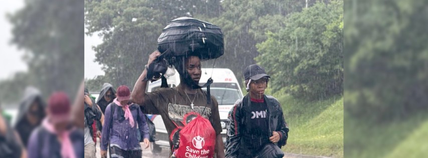 Pie de Foto.- Los migrantes salieron en Caravana de la frontera con Guatemala porque alegan que llevan meses intentando obtener documentos ante la Comisión Mexicana de Ayuda a Refugiados y el Instituto Nacional de Migración, pero les han negado sus peticiones o alargan el proceso. Foto Cortesía Raúl Vera