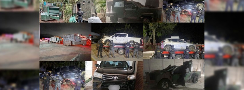 Pie de Foto.- Los operativos contra la delincuencia en la frontera de Chiapas y Guatemala han dejado 129 detenidos en ocho meses. Foto Fiscalía de Chiapas.