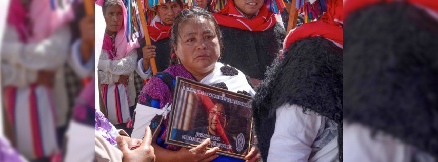 Pie de Foto.-El presbítero originario de San Andrés Larráinzar, fue asesinado a balazos el 20 de octubre del año pasado cuando salía de oficiar una misa en el templo de Cuxtitali, situado en el oriente de San Cristóbal de Las Casas. Foto: Cuartoscuro / Archivo