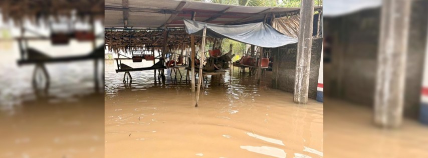 Pie de Foto.- La Secretaría de Protección Civil estatal, pronosticó que continuarán las precipitaciones en varias regiones de Chiapas. Foto: @pcivilchiapas.
