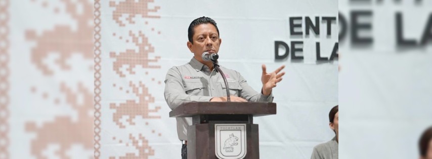Pie de Foto.- El Fiscal puntualizó que no bajarán la guardia para combatir la corrupción y no permitir que se manche la imagen de las instituciones. Foto FGE-Chiapas