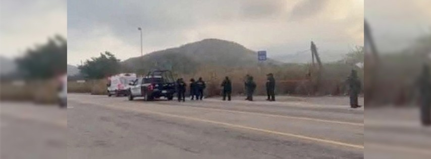Pie de Foto.- El cuerpo de una mujer con signos de violencia, fue localizado en las inmediaciones del penal El Amate, en el estado de Chiapas. Foto Difundida en redes sociales.