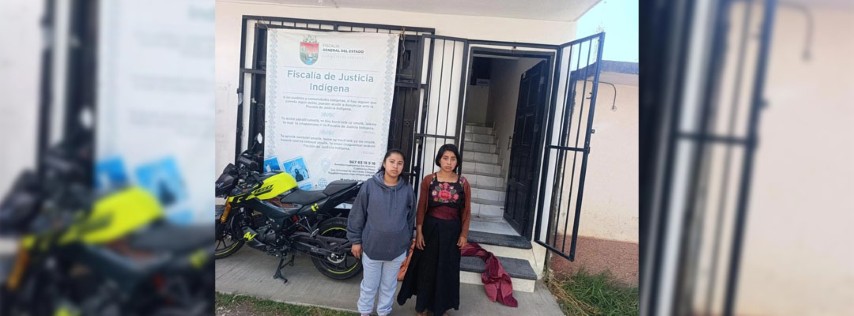Pie de Foto.- Karen Ruiz Gómez, una de las personas afectadas de la localidad de Salinas, explicó que los católicos llegaron a agredirlos cuando unos 20 pobladores de esa localidad y de Tzajalnab participaban en un culto religioso afuera de la casa de una de las familias evangélicas. Foto Elio Henríquez.