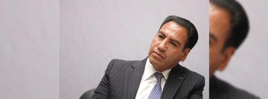 Pie de Foto./ Eduardo Ramírez Aguilar, gobernador de Chiapas. Foto: Cuartoscuro.
