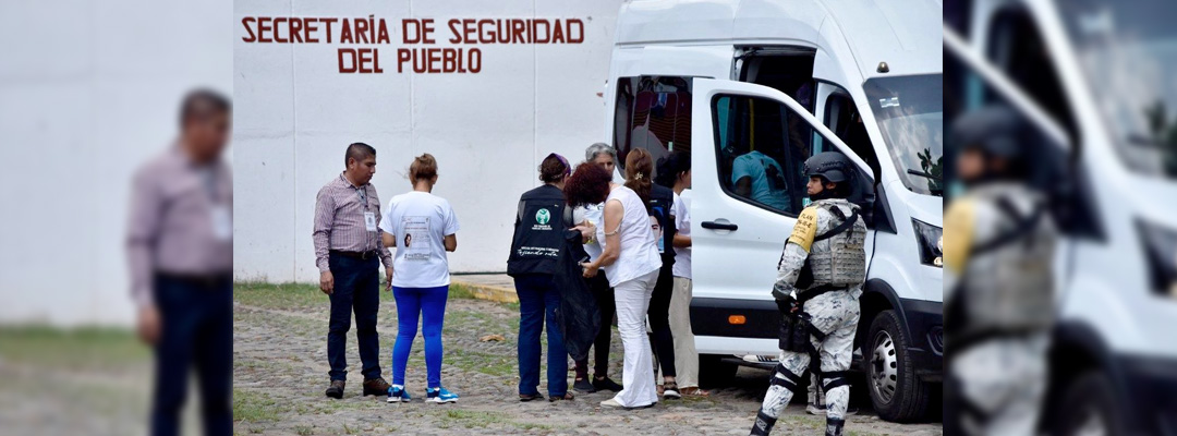 Pie de Foto.- Red Regional de Familias Migrantes intensifica búsqueda en Chiapas. Foto/Edgar H. Clemente.
