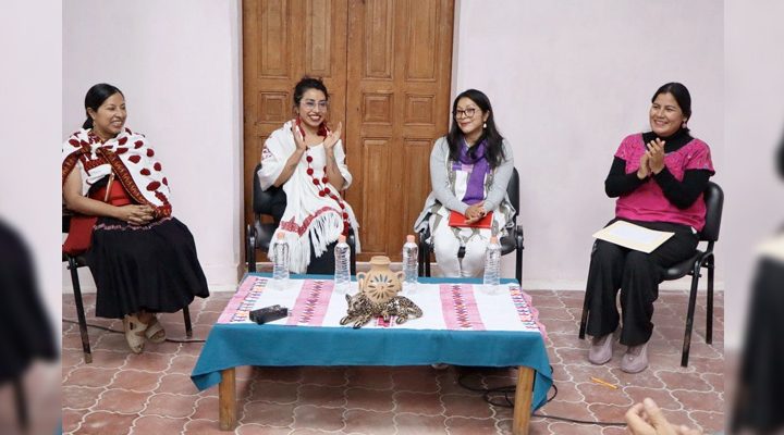 Pie de Foto.- Directoras chiapanecas relatan los obstáculos que enfrentan para contar historias propias y defender la memoria de sus pueblos. Foto Elio Henríquez