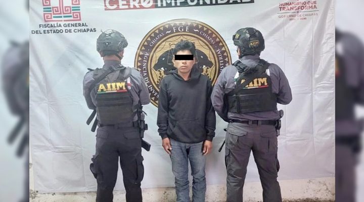 Pie de Foto.- Rafael “N” es acusado como presunto responsable del delito de violación agravada, cometido en perjuicio de la mujer de identidad reservada. Foto 'La Jornada'