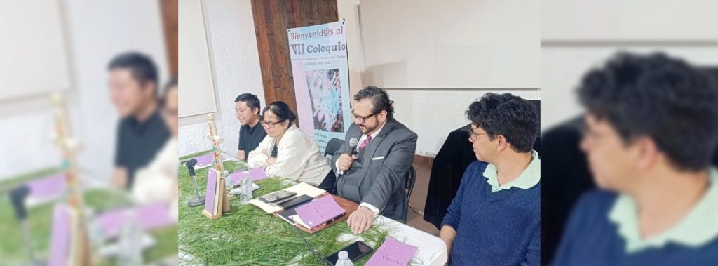 Pie de Foto.- La directora del Centro Estatal de Lenguas, Arte y Literatura Indígenas (CELALI), María de la Flor Gómez Cruz, manifestó que la asociación cultural Abriendo Caminos José Antonio Reyes Matamoros “ha sido un referente en la literatura, las artes y la traducción. Foto: 'La Jornada'
