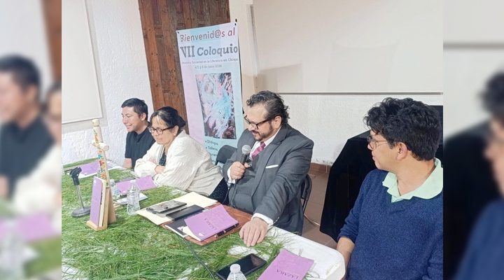 Pie de Foto.- La directora del Centro Estatal de Lenguas, Arte y Literatura Indígenas (CELALI), María de la Flor Gómez Cruz, manifestó que la asociación cultural Abriendo Caminos José Antonio Reyes Matamoros “ha sido un referente en la literatura, las artes y la traducción. Foto: 'La Jornada'