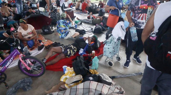 Pie de Foto.- En marzo y abril pasado salieron la primera y segunda caravana de este año, respectivamente, con el mismo objetivo de avanzar por territorio mexicano sin pretender llegar a los Estados Unidos debido a las políticas antimigrantes del presidente, Donald Trump. Foto: Cuartoscuro / Archivo