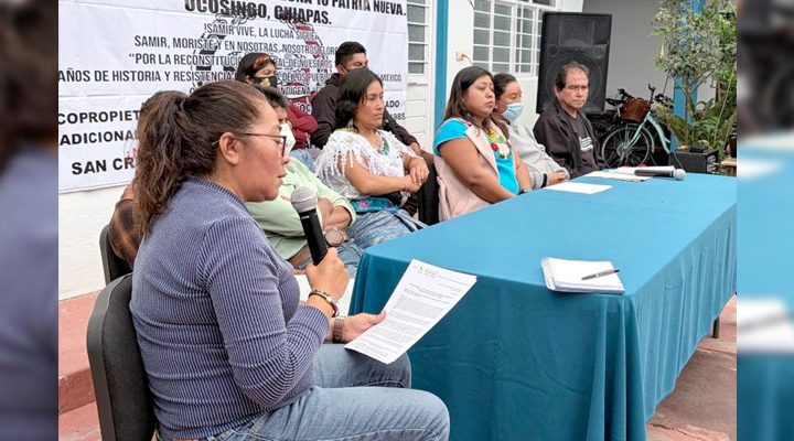 Pie de Foto.- El Centro de Derechos Humanos Fray Bartolomé de Las Casas (Frayba), denunció “agresiones y amenazas que ponen en grave riesgo la vida, la integridad y la seguridad personal de integrantes del Congreso Nacional Indígena, que “defienden la vida y el territorio en diversas regiones de Chiapas”. El Centro de Derechos Humanos Fray Bartolomé de Las Casas (Frayba), denunció “agresiones y amenazas que ponen en grave riesgo la vida, la integridad y la seguridad personal de integrantes del Congreso Nacional Indígena, que “defienden la vida y el territorio en diversas regiones de Chiapas”. Foto: La Jornada