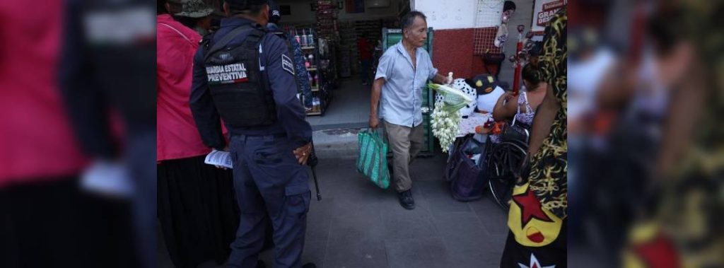 Imagen de archivo de un operativo policiaco de prevención en Chiapas. Foto Cuartoscuro