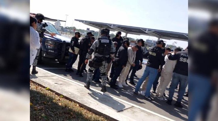Pie de Foto.- Entre los internos enviados al penal federal de Villa Comaltitlán figuran presuntos integrantes del Cártel Jalisco Nueva Generación, Unión Tepito y otros grupos delictivos; sectores productivos de la frontera sur expresan preocupación por la estrategia. Foto La Jornada