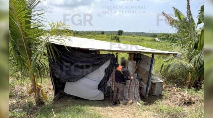 Pie de Foto.- La FGR, a través de la Fiscalía Especializada de Control Regional en Chiapas, “dio cumplimiento a una diligencia de inspección derivada de las investigaciones con motivo de una denuncia relacionada con posibles afectaciones al ecosistema en la Reserva de la Biósfera La Encrucijada”. Foto: La Jornada.
