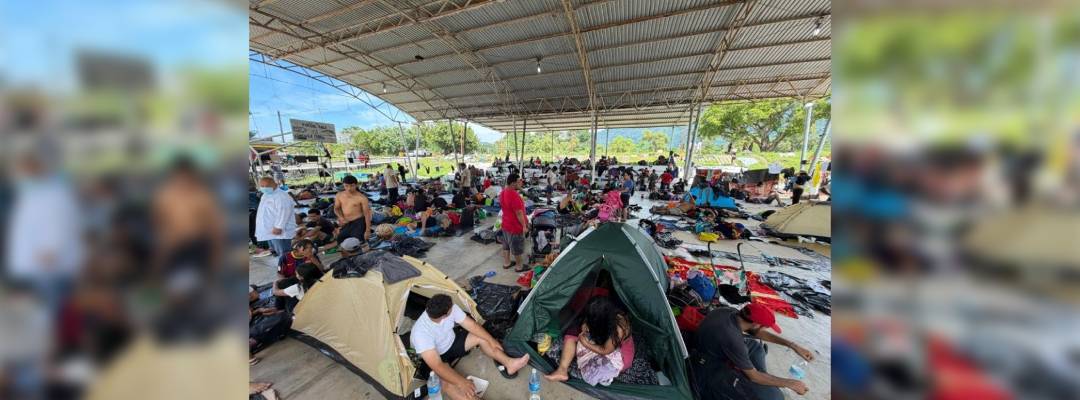 Riñas en caravana migrante dejan al menos cuatro heridos en Chiapas