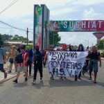 Ingresa a México segunda caravana de hondureños