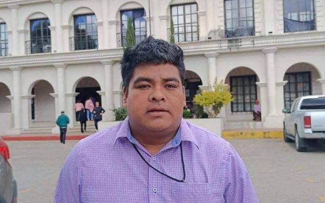 Pie de Foto.- Reynaldo Pérez Pérez, defensor de derechos humanos en Chenalhó, Chiapas, fue asesinado la tard de este miércoles. Foto Difundida en redes sociales.