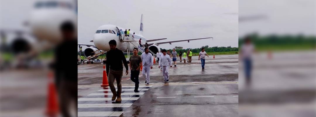 Pie de Foto.- De acuerdo a los informes de llegada al Aeropuerto Internacional de Tapachula, las aeronaves procedieron de las ciudades norteamericanas de El Paso, Texas; Jacksonville, Florida; y Alexandria, Luisiana. Foto cortesía