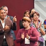 Eduardo Ramírez asiste a la celebración por los 15 años de Morena