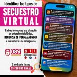 “El secuestro virtual se alimenta del miedo y no es real ¡cuelga y denuncia!”: SSP